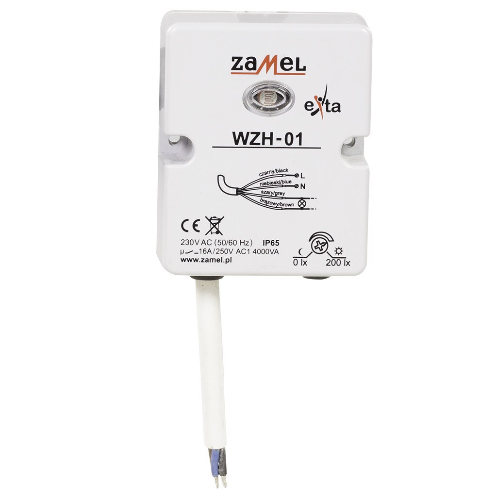Dispozitiv de control ZAMEL, WZH-01, Alb