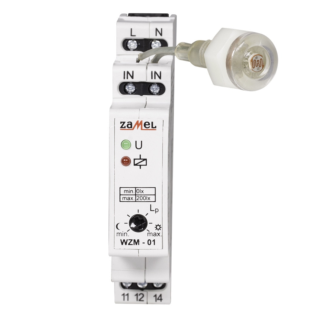 Dispozitiv de control ZAMEL, WZM-01 / S1, Alb