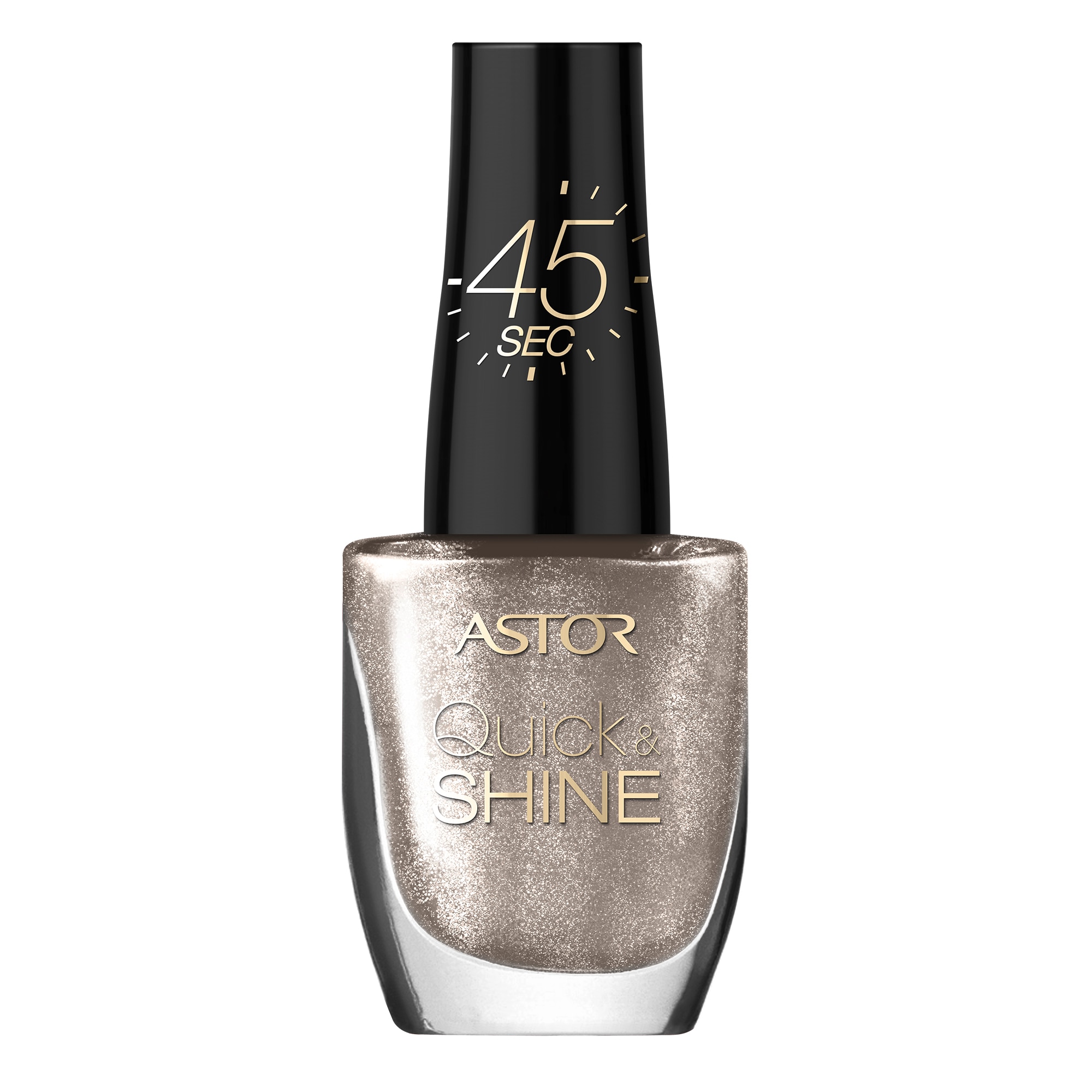 Lac de unghii Astor Quick & Shine 502 Hot Chocolate Season, 8 ml