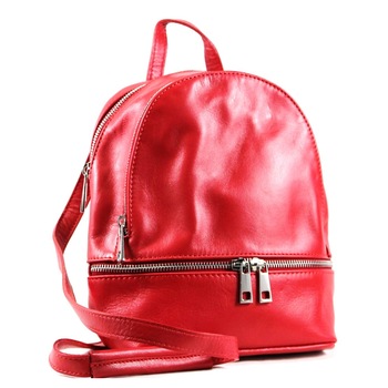 Rucsac Piele Roma, CaZa Pelletteria, rosu Rucsac Piele Roma, CaZa Pelletteria, rosu