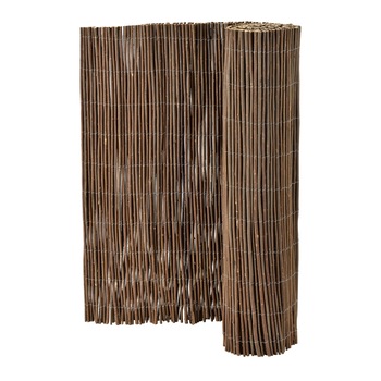 Gard din salcie, casa.pro, 5 x 1.5 m, lemn de salcie Gard din salcie, casa.pro, 5 x 1.5 m, lemn de salcie