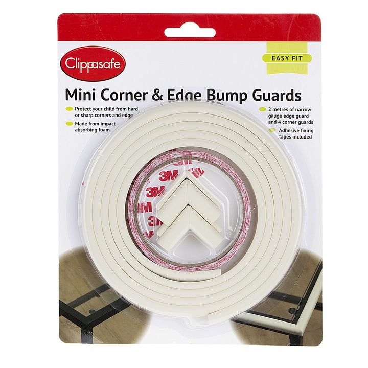защитна лента и ъгли за ъгли и ръбове, Clippasafe