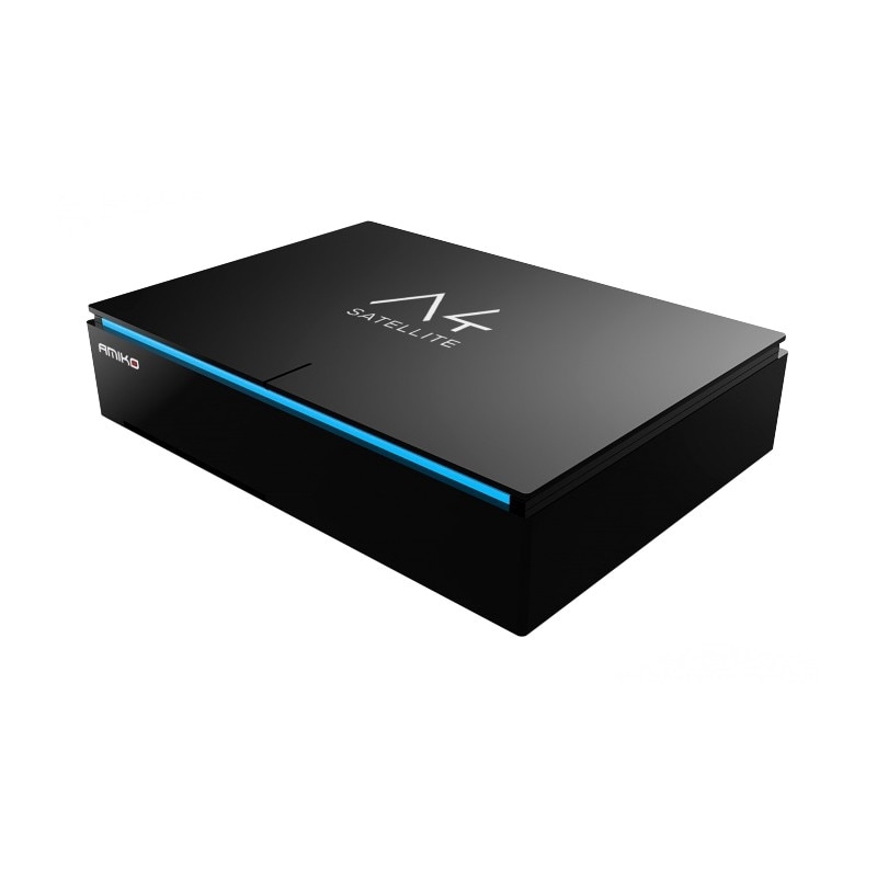 Receptor 4K Amiko A4 Satelit, Android, WiFi, LAN, Kodi, Aplicatii multimedia