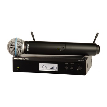 Sistem profesional wireless original Shure BLX24R/B58, microfon si receiver Sistem profesional wireless original Shure BLX24R/B58, microfon si receiver