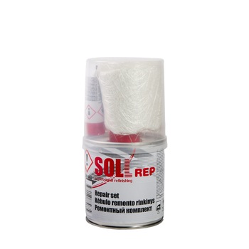 Kit reparatii poliesterice Soll, 0.25 KG Kit reparatii poliesterice Soll, 0.25 KG