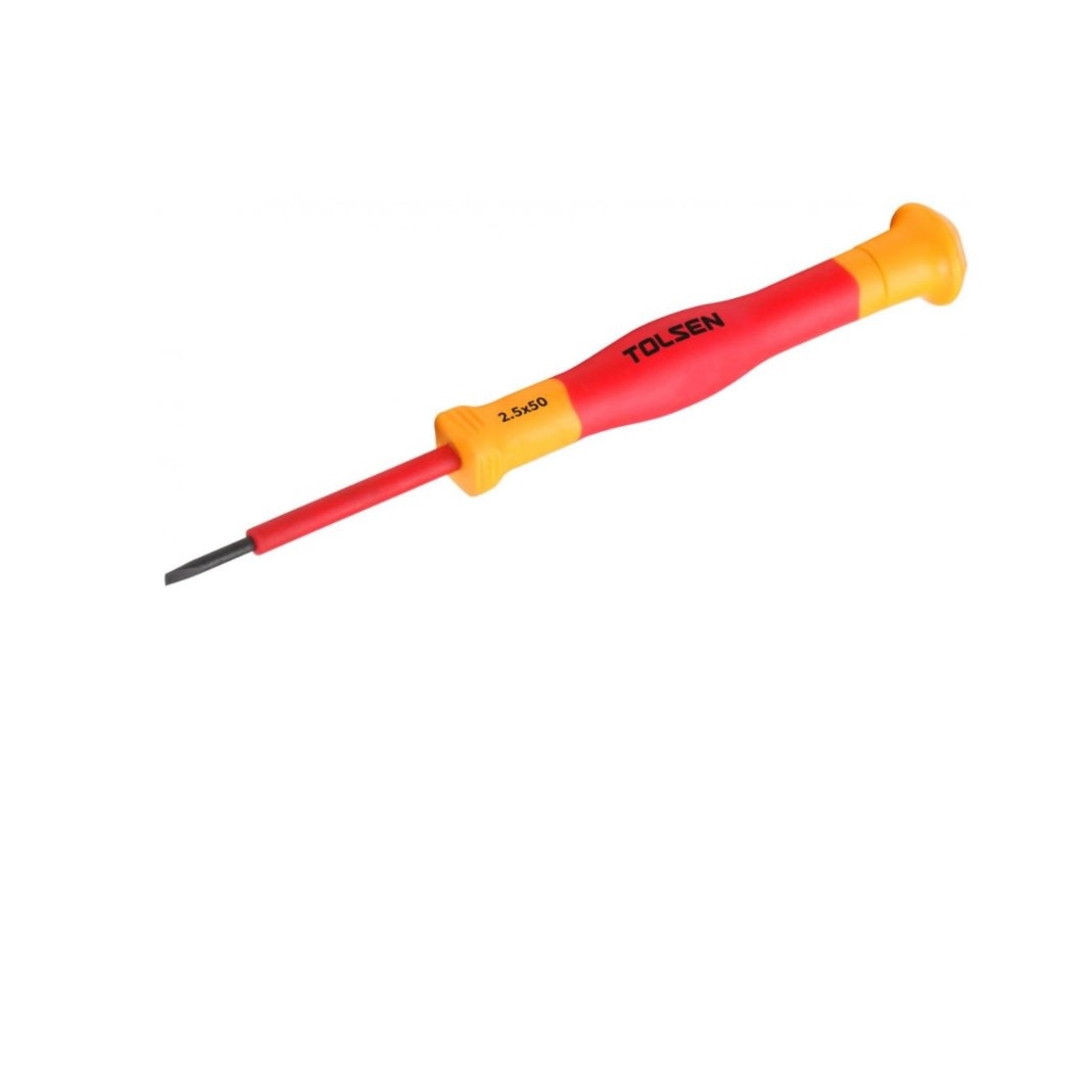 Surubelnita crestata de precizie izolata 2,5x0,40x50 mm (Premium) Tolsen