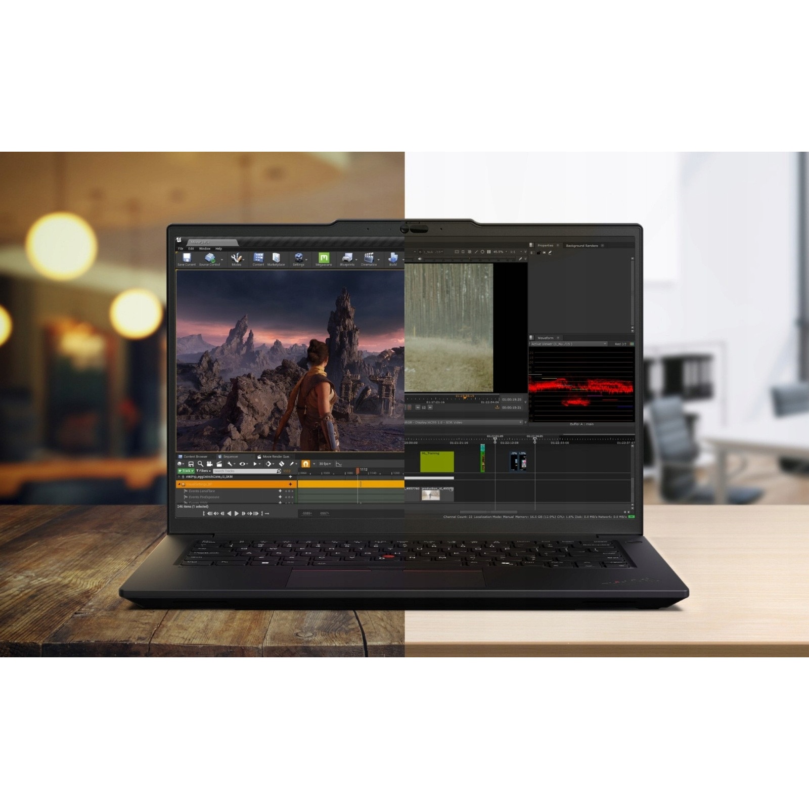 Laptop Lenovo ThinkPad P14s G6, Intel Core Ultra 7 255H, 96GB 1TB SSD, 14 "5" WUXGA 1920x1200 IPS, NVIDIA RTX PRO 500 Blackwell 6GB GDDR7, Windows 11 Pro