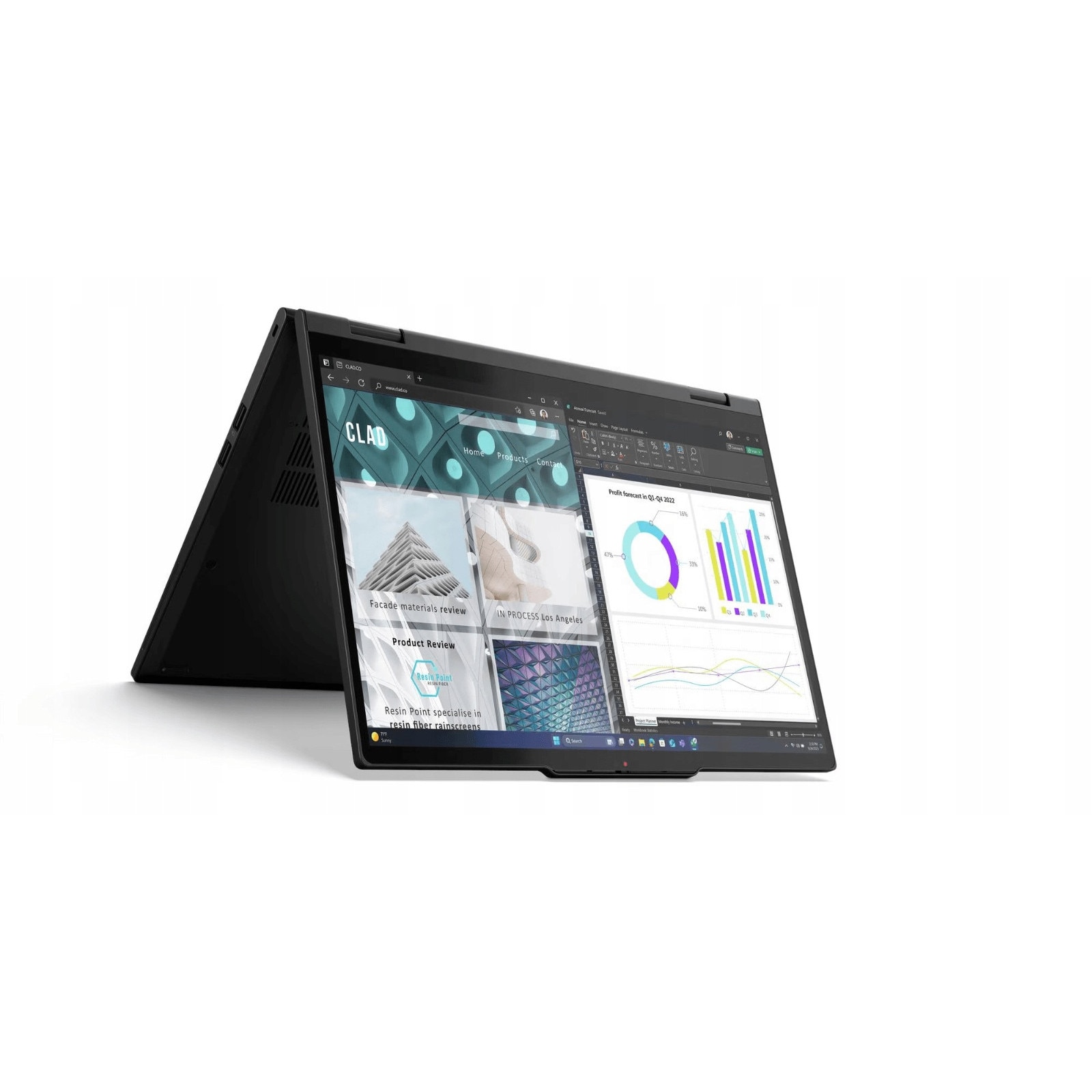 Laptop Lenovo ThinkPad T14s 2-in-1 G1, Intel Core Ultra 7 265U, 64GB 4TB SSD, 14" WUXGA 1920x1200 IPS Touch, Intel Graphics, Windows 11 Pro