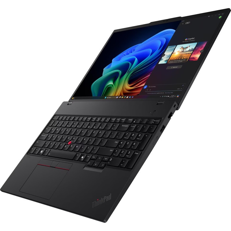 Laptop Lenovo 16'' ThinkPad T16 Gen 4, WUXGA IPS, Procesor AMD Ryzen™ AI 5 PRO 340 (16M Cache, up to 4.8 GHz), 32GB DDR5, 1TB SSD, AMD Radeon 840M, Win 11 Pro, Black