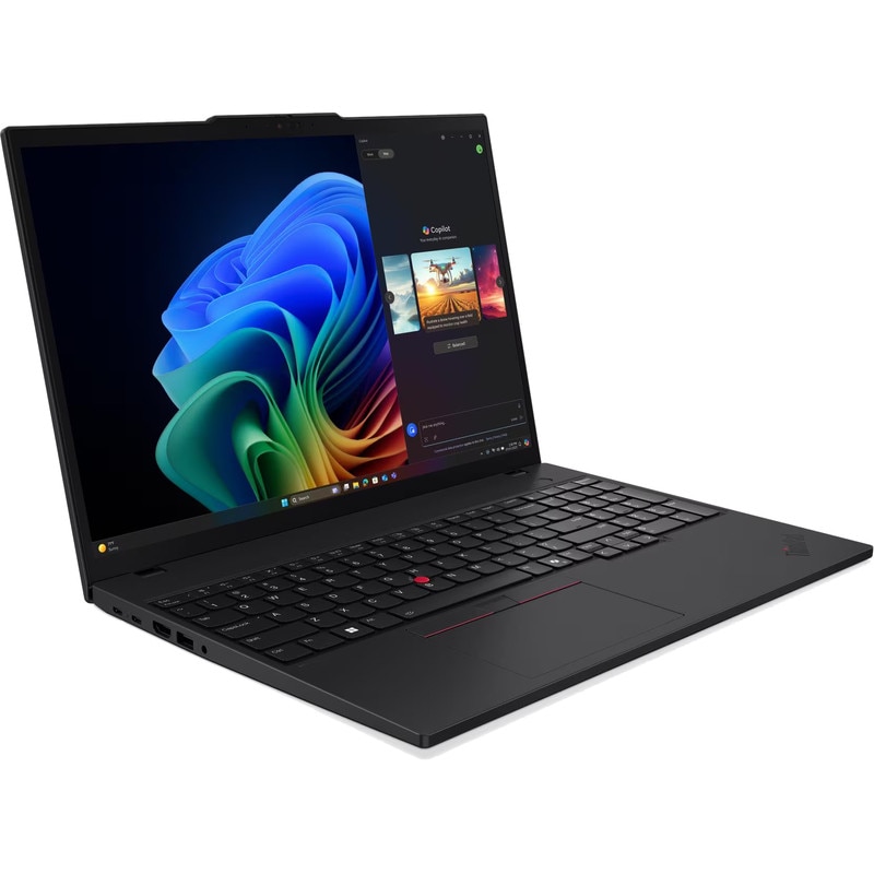 Laptop Lenovo 16'' ThinkPad T16 Gen 4, WUXGA IPS, Procesor AMD Ryzen™ AI 5 PRO 340 (16M Cache, up to 4.8 GHz), 32GB DDR5, 1TB SSD, AMD Radeon 840M, Win 11 Pro, Black