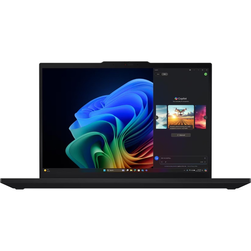 Laptop Lenovo 16'' ThinkPad T16 Gen 4, WUXGA IPS, Procesor AMD Ryzen™ AI 5 PRO 340 (16M Cache, up to 4.8 GHz), 32GB DDR5, 1TB SSD, AMD Radeon 840M, Win 11 Pro, Black