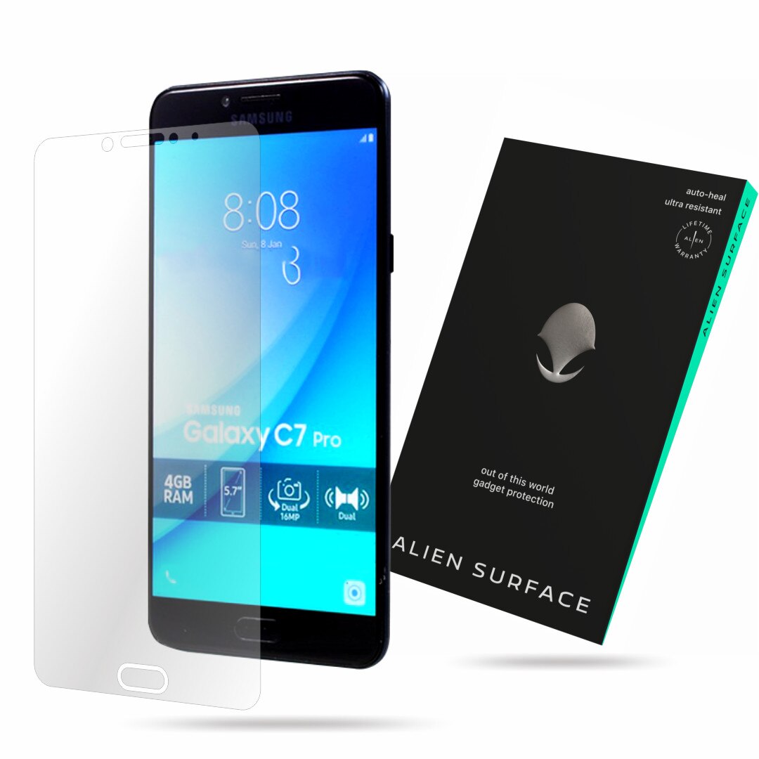 Folie Alien Surface, Samsung Galaxy C7 Pro, protectie ecran