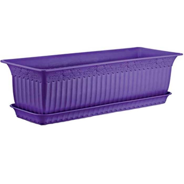 Jardiniera ANTIK 13lt 60x20x17cm LILAC MILLENIUM