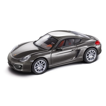 Macheta Auto Porsche 718 Cayman, 1:43, Gri Macheta Auto Porsche 718 Cayman, 1:43, Gri