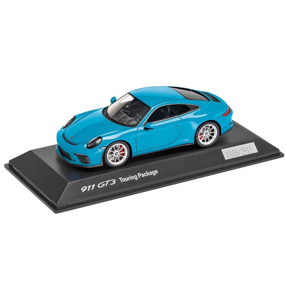 Macheta Auto Porsche 911 GT3 Touring Package, 143, Albastru