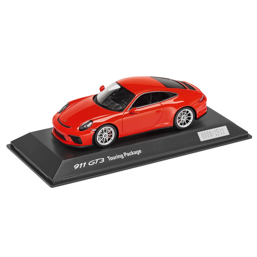 Macheta Auto Porsche 911 GT3 Touring Package, 1:43, Portocaliu