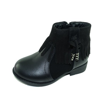 Ghete pentru fetite MRS R1286-57N, Negru, 28 Ghete pentru fetite MRS R1286-57N, Negru, 28