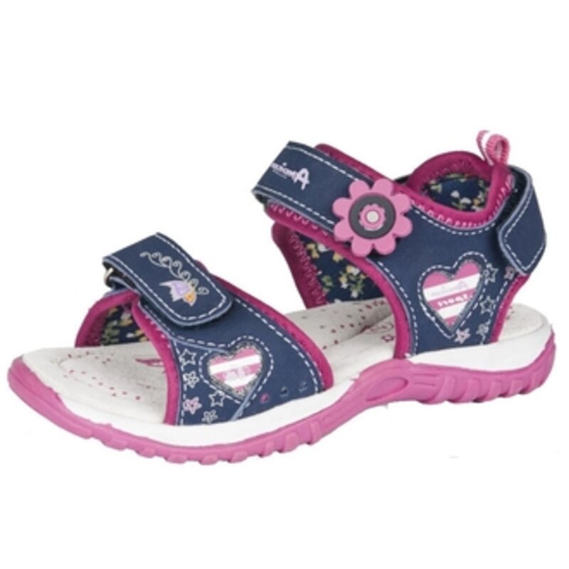 Sandale pentru fetite American Club 268/15B, Multicolor, 28