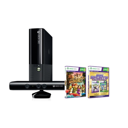 Consola Microsoft Xbox 360 500 Gb Kinect Joc Adventures Joc Kinect Sports Ultimate Emag Ro