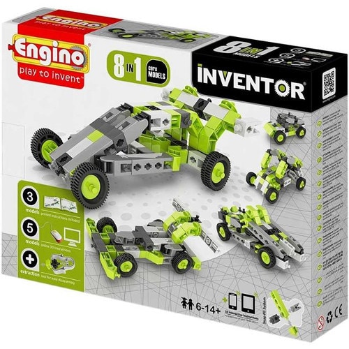 Joc Engino de Constructie Creativ Inventor 8 Modele Masini - eMAG.ro