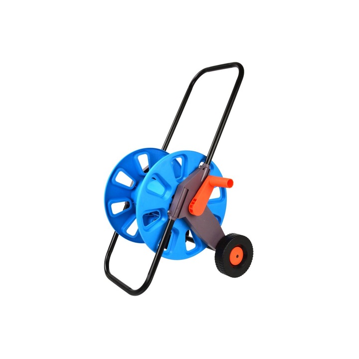 Carucior/Suport pentru furtun 1/2"- 60 m, 3/4"- 40 m, Geko