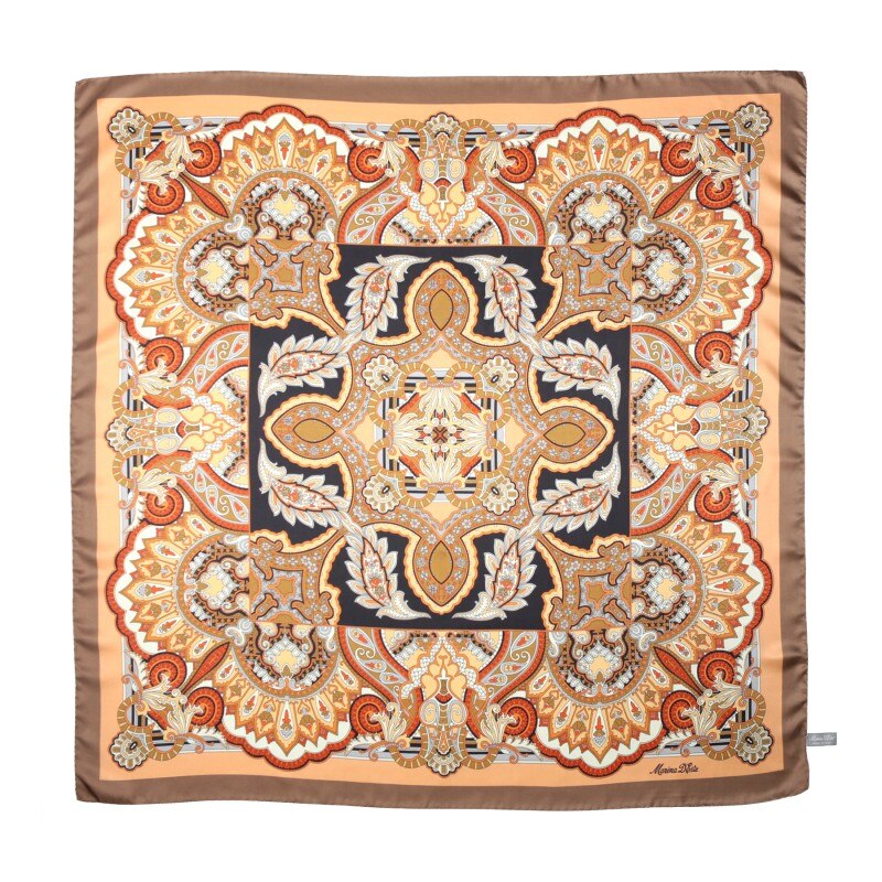 Esarfa matase Carnaby Street Beige