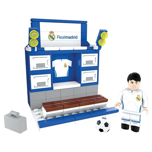 Set de constructie Nanostars, Real Madrid vestiar