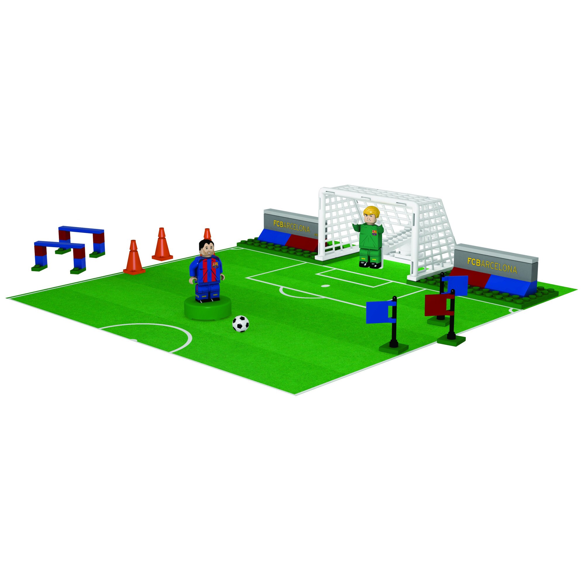 Set de constructie Nanostars, Barcelona set penalty