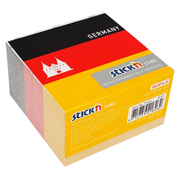 Notite autoadezive 70 x 70 mm, 400 file, Stick