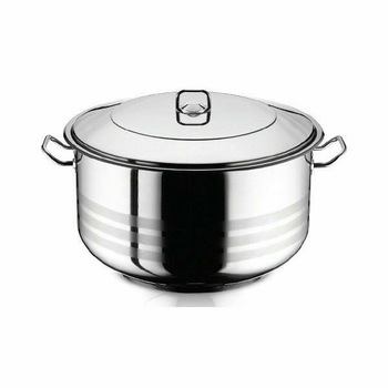Oala inox 42L cu capac Oala inox 42L cu capac