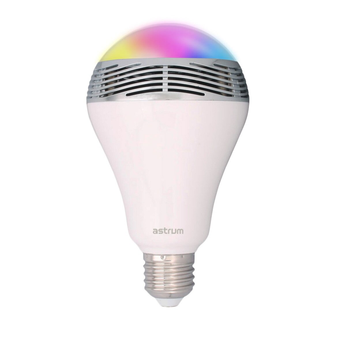 Bec Smart LED cu BT4.0 , lumini RGB , Difuzor audio, Astrum SL150