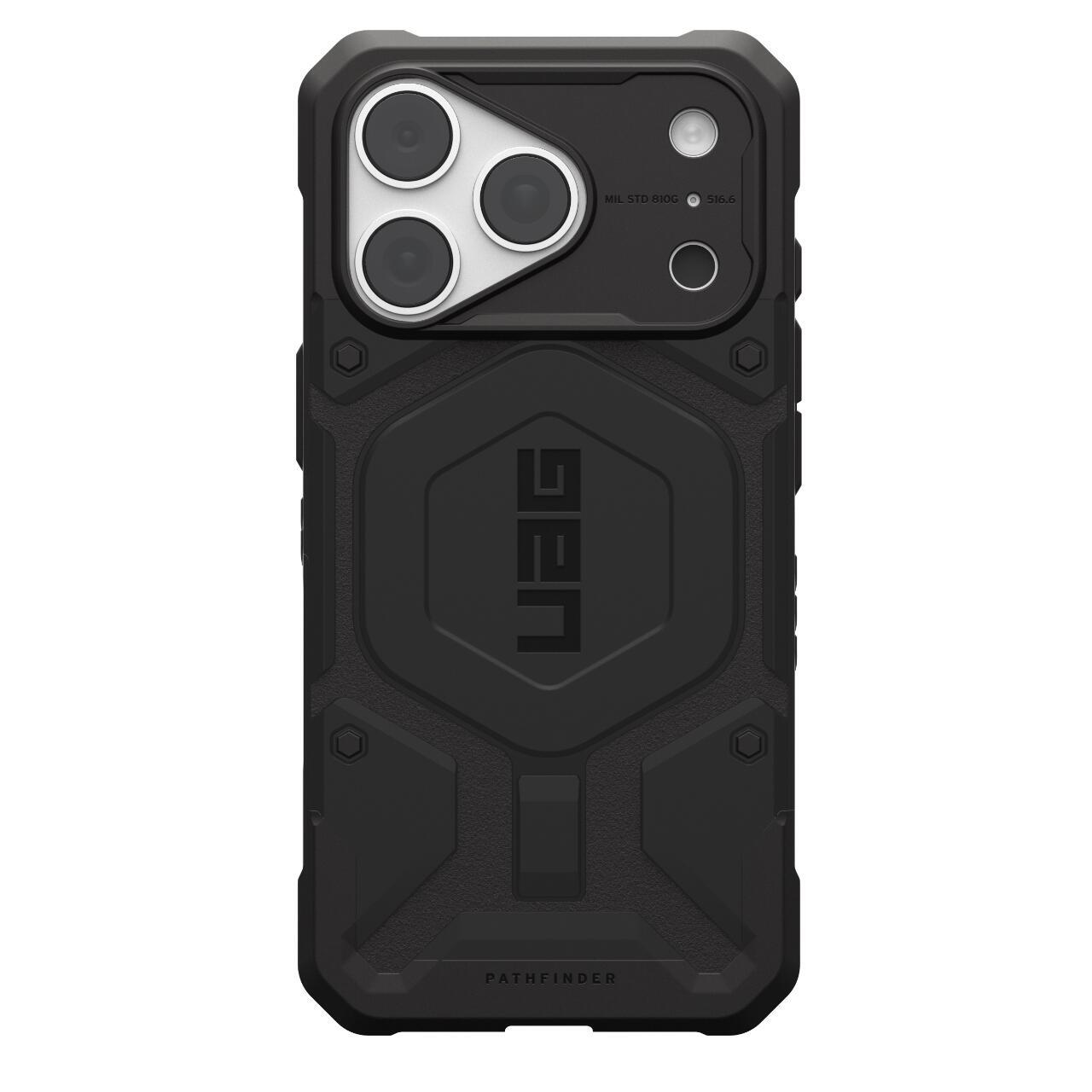 Husă UAG Pathfinder Magsafe pentru iPhone 18 Pro Max / 17 Pro Max, Black, protecție ușoară, profil slim