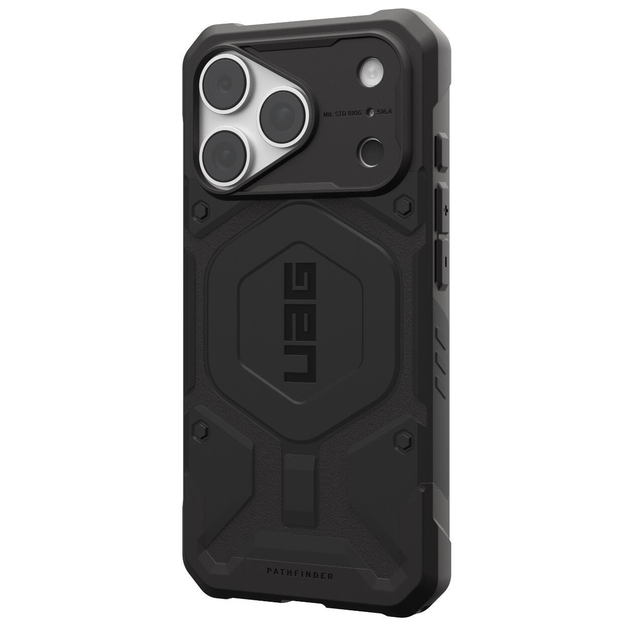 Husă UAG Pathfinder Magsafe pentru iPhone 18 Pro Max / 17 Pro Max, Black, protecție ușoară, profil slim