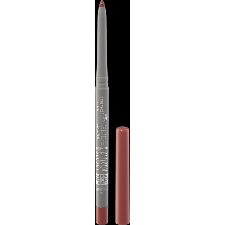 Creion de buze, TREND !T UP, Glide & Glossy 600, maro, 0, 35 g