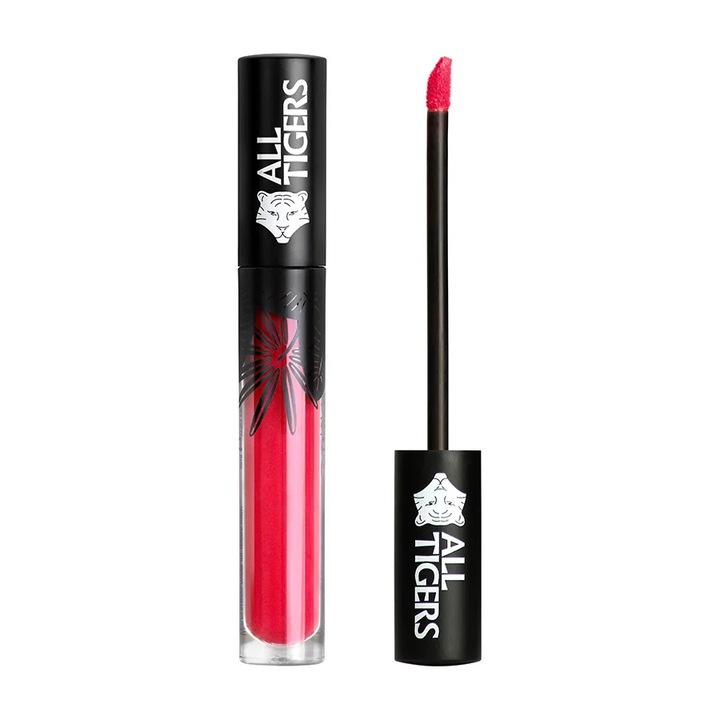 Ruj Gloss, All Tigers, Natural & Vegan, Glossy, 8 ml