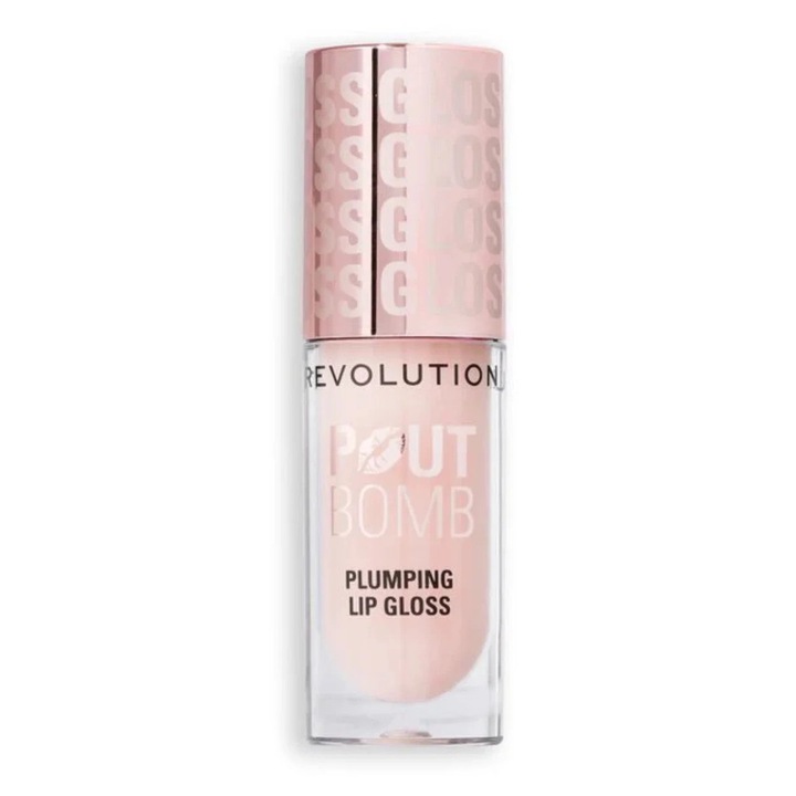 Ruj Makeup Revolution, Pout Bomb, Vegan, 4.6 ml, Milky Sheer Holo