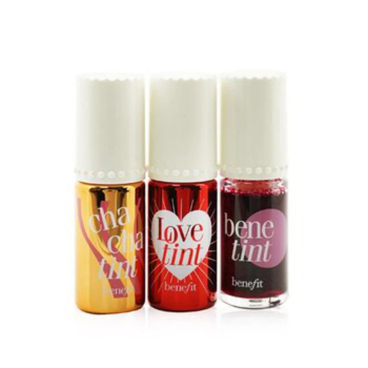 Set ruj Benefit: Benetint, Lovetint, Chachatint, multicolor, 6 ml fiecare