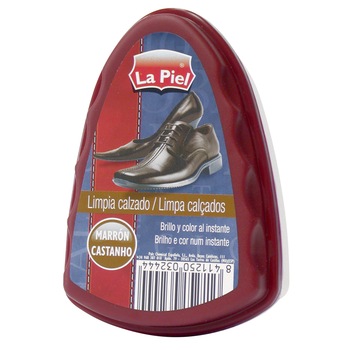 Burete lustruire pantofi latina maro LA PIEL Burete lustruire pantofi latina maro LA PIEL