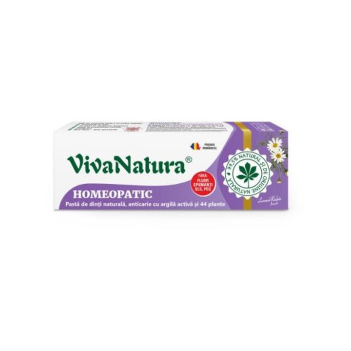 Pasta de dinti GennaDent Homeopatic 50 ml
