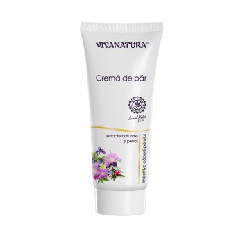 Crema de Par cu Extracte Naturale si Petrol, VivaNatura 75 ml Crema de Par cu Extracte Naturale si Petrol, VivaNatura 75 ml
