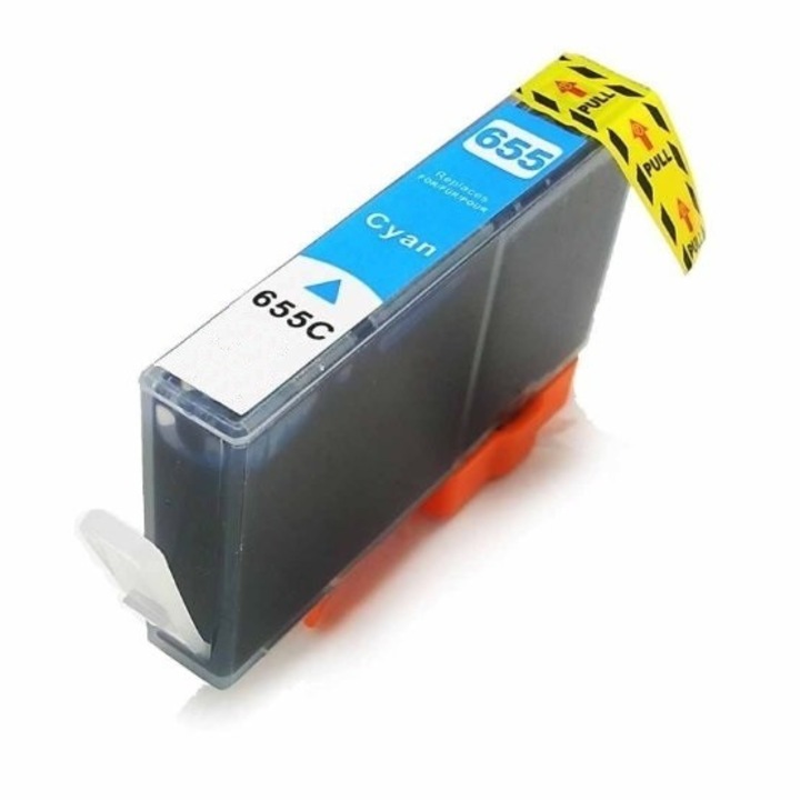 655XL Cartus compatibil HP 655XL CZ110AE, Cyan