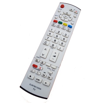 Telecomanda pentru PANASONIC LCD/TV EUR7651030A, alba cu functiile telecomenzii originale Telecomanda pentru PANASONIC LCD/TV EUR7651030A, alba cu functiile telecomenzii originale