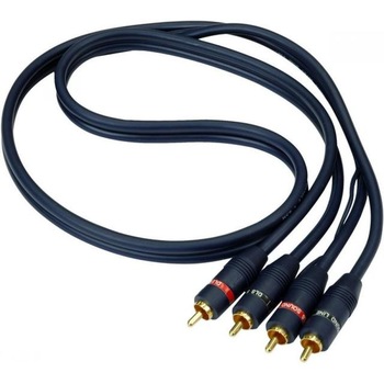 Cablu audio rca - rca DLS SL1 DB, 1m Cablu audio rca - rca DLS SL1 DB, 1m