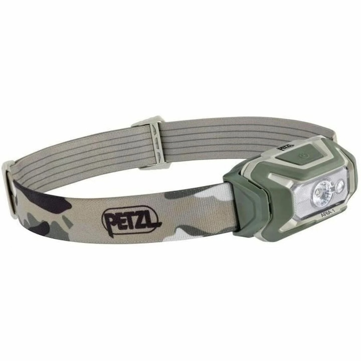 Челник Petzl E069BA01 Aria 1, LED 350 lm, зелен камуфлаж