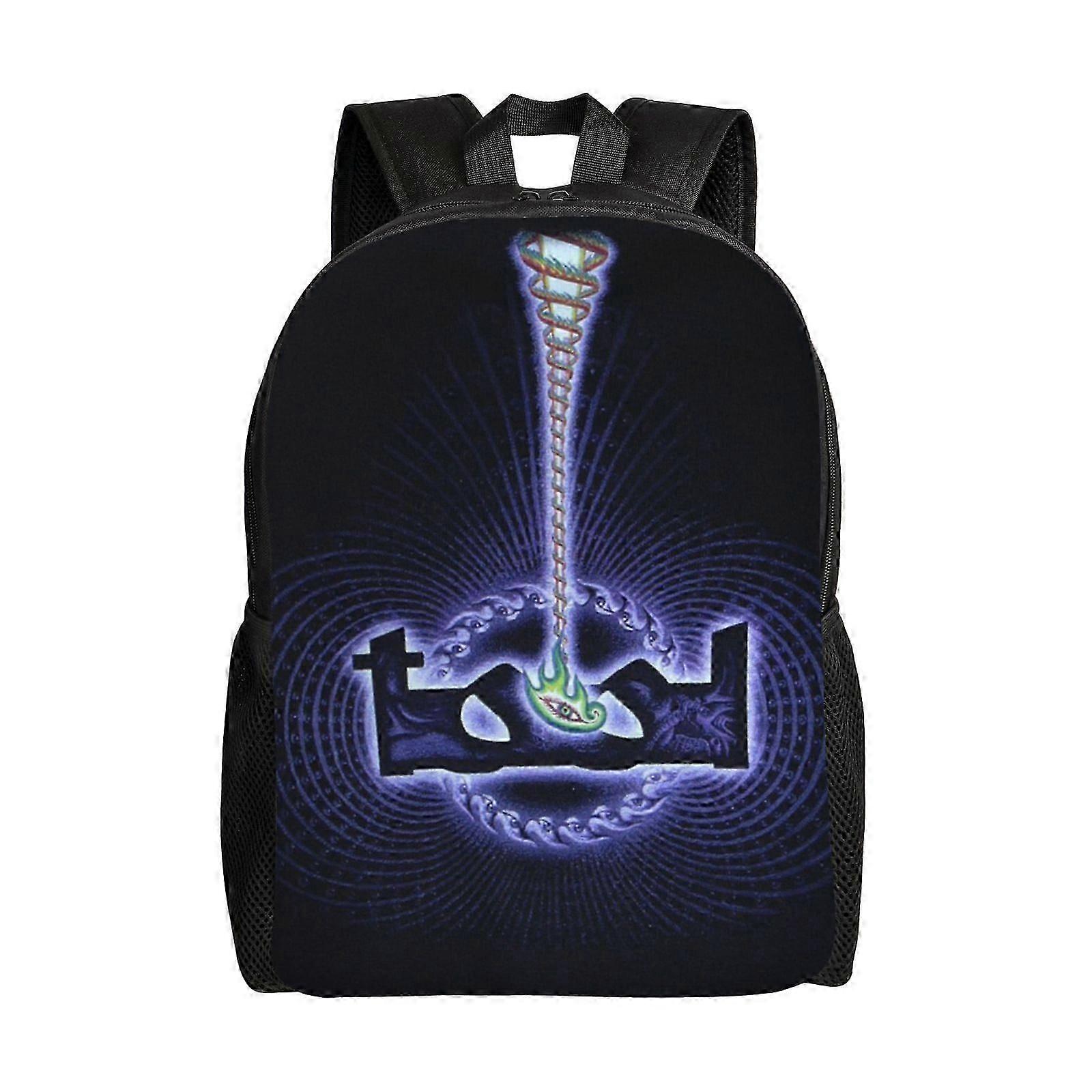 Rucsac unisex din Oxford 600D, compartiment pentru laptop 15", rezistent la stropire, imprimeu artistic, Multicolor
