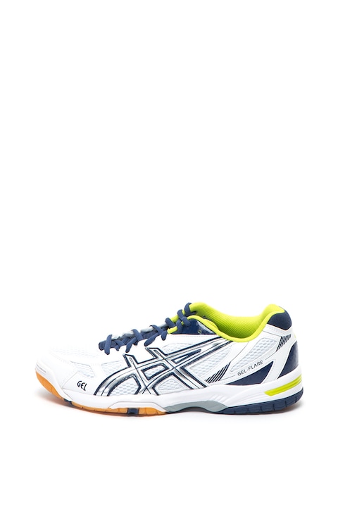 Asics, Спортни обувки за волейбол Gel-Flare 5 с мрежа, Бял, 7
