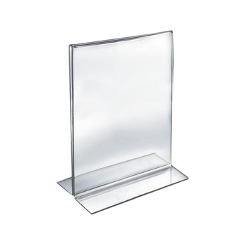 Suport meniu tip T, 100x210mm, transparent Suport meniu tip T, 100x210mm, transparent