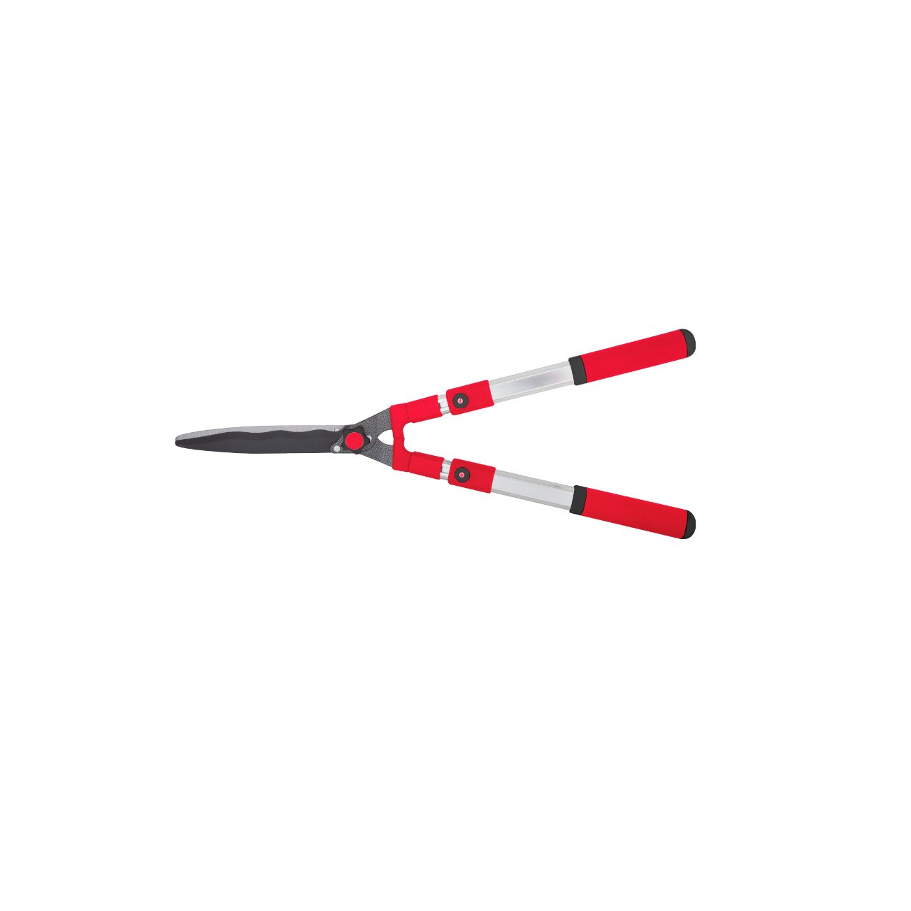 Foarfeca pentru gard viu maner telescopic aluminiu, lungime utila lame 210 mm