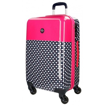 Troler Movom, Flamenca, 66 cm, 4 roti, Negru Troler Movom, Flamenca, 66 cm, 4 roti, Negru