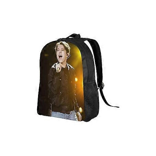 Rucsac textil Oxford 600D cu imprimeu frontal full-print, compartiment pentru laptop 15", multicolor